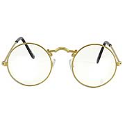 Steampunk Gold Old Fashioned Glasses